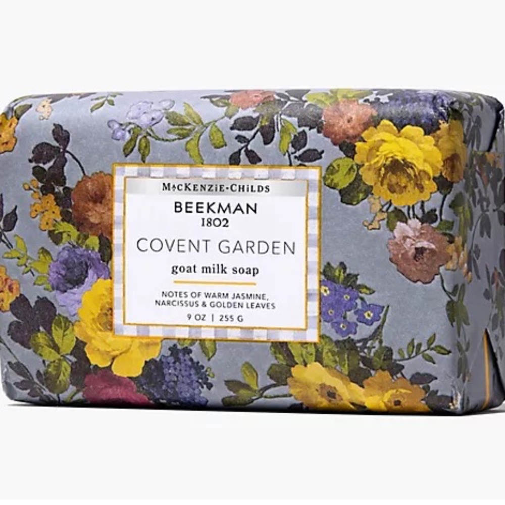 Beekman 1802 x MacKenzie-Childs Goat Milk Bar Soap 9oz